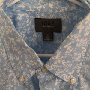Men’s casual summer button down shirt by 1888